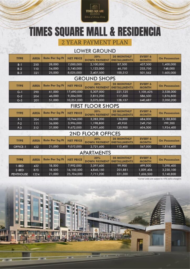 TIMES SQUARE MALL & RESIDENCIA
